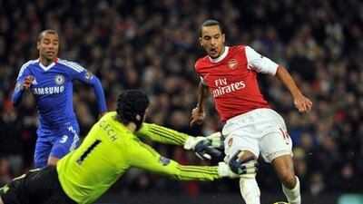 Arsenal overwhelmed the Premier League Champions Chelsea 3-1.