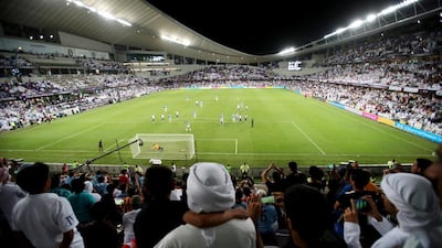 The Hazza bin Zayed Stadium in Al Ain. Christopher Pike / The National