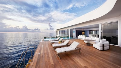 The Muraka's Sunrise Deck offers unspoiled ocean views. Justin Nicholas