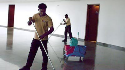 A report published yesterday criticised the opaque way in which landlords charge tenants for services, cleaning and maintenance. Razan Alzayani / The National