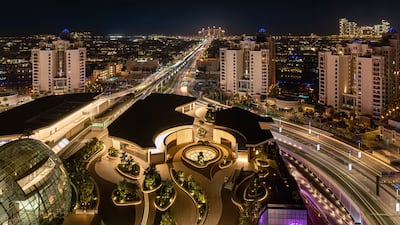 The new dining destination includes five restaurants. Photo: The St. Regis Gardens