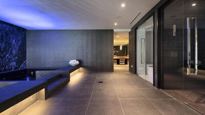 The jacuzzi in the property's private spa. Courtesy Luxhabitat Sotheby's International Realty