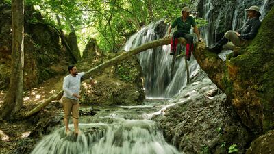 Cascades near the village Zoragvan. Photo: Leon McCarron