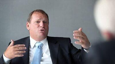 Michael Suess, the chief executive of Siemens' energy, says economic efficiency is key to an effective Middle East energy policy. Delores Johnson / The National