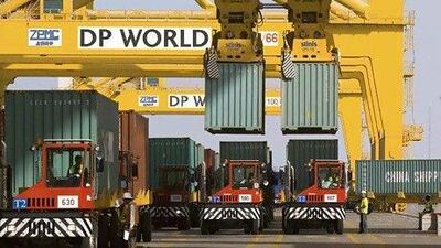 DP World shares have lost nearly 4 per cent since they began trading in London. Bloomberg News