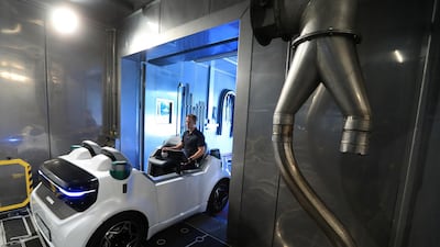 Autonomous ars, such as this model being tested in Germany, will be taking to the roads of Dubai in the 'near future".Bloomberg