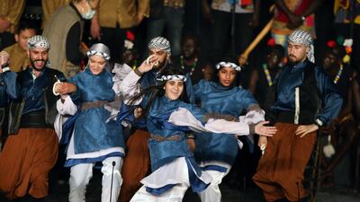 Cairo is this week hosting 30 folklore music groups that hail from 12 nations. EPA