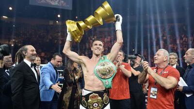 From a reputable fighting family, Callum Smith had entered to WBSS to finally give himself a shot at a world title following a series of setbacks. AFP