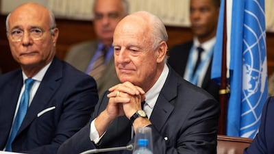 Polarisation regarding Syria has paralysed the political process entrusted to the stewardship of UN envoy Staffan De Mistura. EPA