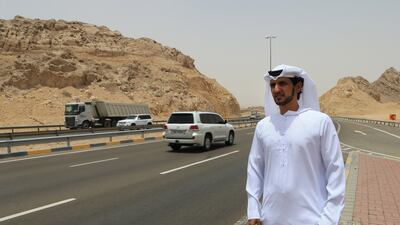 Ahmed Al Sheryani, who frequently travels from his home in Al Ain to Salalah, has flown to the Omani resort town for the past three years after seeing how dangerous the roads can be for travellers from the UAE. Ravindranath K / The National