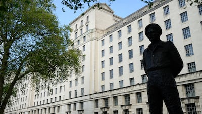 The Ministry of Defence headquarters in Whitehall where Middle East ambassadors have met ministers for defensive assistance. Getty