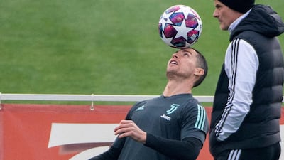 Juventus' Cristiano Ronaldo. AP