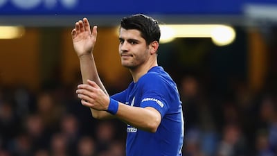 Chelsea will look to Alvaro Morata to fire them to victory against Arsenal. Clive Rose / Getty Images