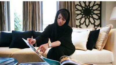 Colleagues call Sawsan Al Ghulifaqi the "the sales star" of TDIC's Saadiyat Island site.
