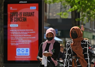 Prof John Bell urged governments 'not to scamper down a rabbit hole' every time a new variant was identified. AFP