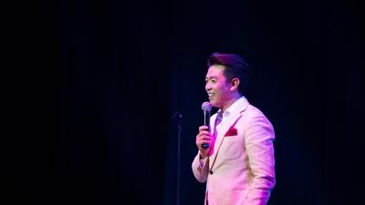 Comedian Wonho Chung will be making his comedy return as part of the Abu Dhabi Festival. Courtesy of Abu Dhabi Festival