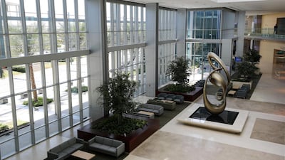 Floor to ceiling windows allow for plenty of natural light