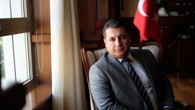 Can Dizdar, the Turkish Ambassador to the UAE. Delores Johnson / The National