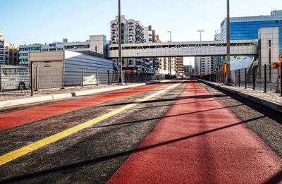 Dedicated bus and taxi lanes will lead to faster journeys and encourage people to use more public transport, officials believe. Courtesy: RTA