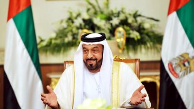 President Sheikh Khalifa. Wam