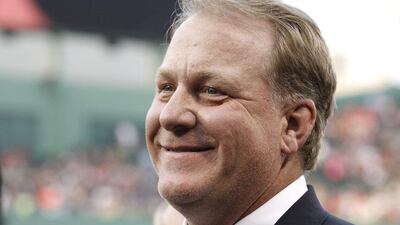 Former Boston Red Sox pitcher Curt Schilling announced Wednesday that he is battling cancer. Winslow Townson / AP photo