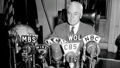 Cordell Hull, at the time the US secretary of state, was awarded the Nobel Peace Prize for policies that included his tireless efforts on behalf of multilateral free trade. AP Photo