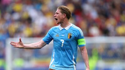 Belgium captain Kevin De Bruyne. Getty Images