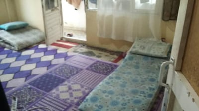 Latifullah Nangarhari's bedroom in Istanbul, Turkey. Courtesy Latifullah Nangarhari