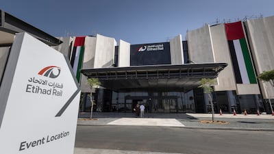 Etihad Rail's passenger station in Fujairah is the first on the network to be completed