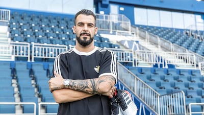 Alvaro Negredo has embraced the change to his schedule these past few weeks, all part of the fresh experience this season as a footballer in the Arabian Gulf League. Antonie Robertson for The National