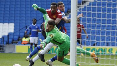 BRIGHTON PLAYER RATINGS: Matt Ryan – 6. Stopped a drive by Nemanja Matic in the first half, but did not really have much of a chance with any of the United goals. EPA