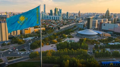 Kazakhstan's capital Astana. The country is to join the Abraham Accords. Getty Images
