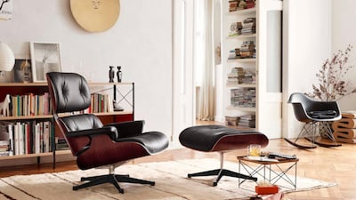 Eames Lounge Chair and Ottoman. Courtesy Vitra