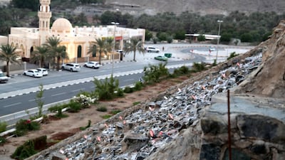 Wadi Al Helo is home to archaeological ruins dating back between 8,000 BC and the Islamic era. Chris Whiteoak / The National