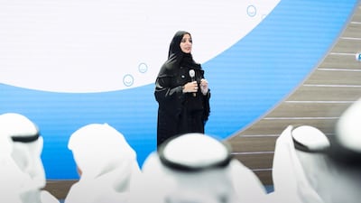 Sheikh Hamdan was briefed on the plan by Dr Aisha bint Butti bin Bishr. Reem Mohammed / The National