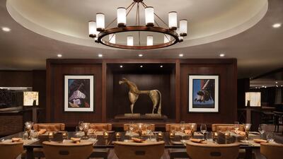 Fuego at Shangri-La Hotel, Doha in Qatar. Courtesy Shangri-La Hotel, Doha