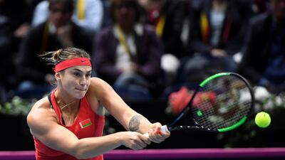 Aryna Sabalenka (Belarus x9): Osaka aside, no young player enjoyed a meteoric rise in 2018 quite like Sabalenka, who started the season ranked No 73 and ended No 12 with her first two WTA titles secured. The 20-year-old Belarusian started this year in style by winning in Shenzhen, although she fell short of expectations at the Australian Open. She does not have much of a record in Dubai, losing in the first round in 2017, before falling in the final round of qualifying last year. Plenty has changed since then, though. Reuters