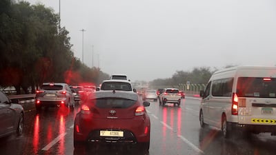 On Friday, there is a chance of rain to eastern and northern areas. Pawan Singh / The National
