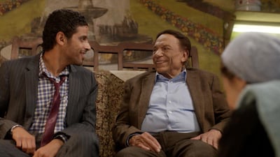 Hamdi Al Merengny and Adel Imam in 'Valentino'. MBC