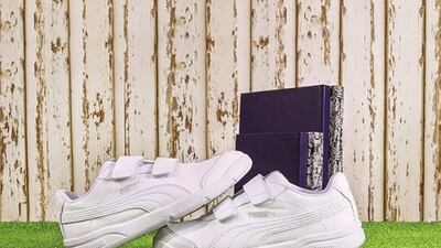 White shoes, Dh160, Puma 