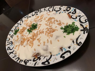 Dinners each shared pictures of their dishes with each other once the meal was finished. Supplied