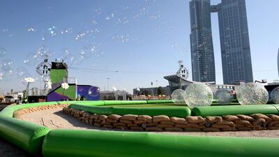 The Mother of the Nation Festival will be held from March 22 -31 on Abu Dhabi Corniche. Chris Whiteoak / The National