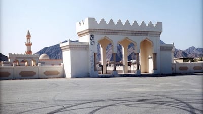 An artwork from Ziad Antar's Portrait of a Territory, which consits of images taken between 2004 and 2011 along the UAE coast. Courtesy Al Seef