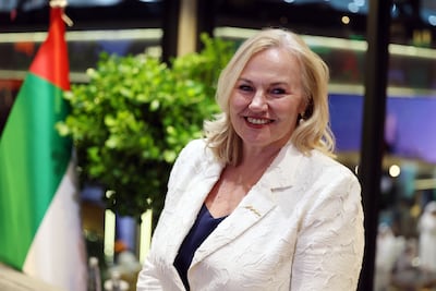 Ras Al Khaimah Tourism Development Authority chief executive Phillipa Harrison wants the emirate to be associated with 'restoration' for visitors. Chris Whiteoak / The National