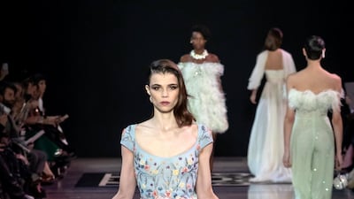 Georges Hobeika spring-summer 2018 couture collection. Courtesy of Georges Hobeika