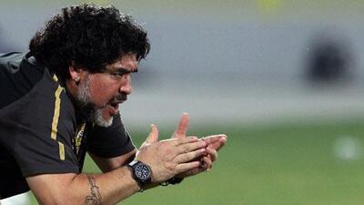 A victory by his Al Wasl side over defending league champion Al Jazira would surely get Diego Maradona applauding.
