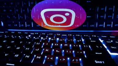 Instagram and Facebook services were disrupted for UAE users on Sunday. Reuters