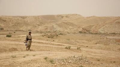 Kazanlack minefield, near Kirkuk, northern Iraq. The Iraqis who pick over their country's old battlefields for military scrap metal and wiring have few other ways to make a living, but the task comes with enormous risks. Emma LeBlanc