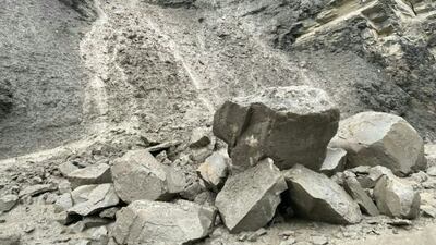 Roads in the northern part of Yellowstone National Park closed temporarily due to heavy flooding, rockslides and extremely hazardous conditions. AFP / National Park Service