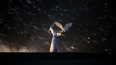 The show was non-chronological, regularly sweeping forwards and back in time during the country's history